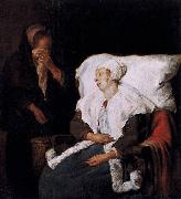 Gabriel Metsu The Sick Girl oil painting reproduction